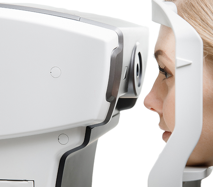 OCT光学相干断层扫描示意图 OCT光学相干断层扫描示意图