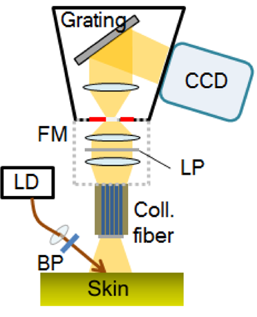 无创血糖测量的拉曼光谱法工作流程 无创血糖测量的拉曼光谱法工作流程